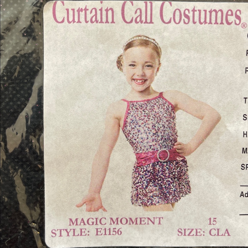Curtain Call Costumes Magic Moment Dance Outfit 2 Piece set